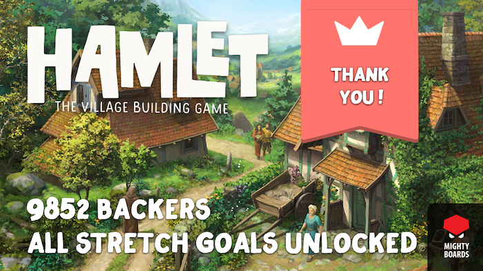 Hamlet Board Game Kickstarter Founder's Deluxe Pledge