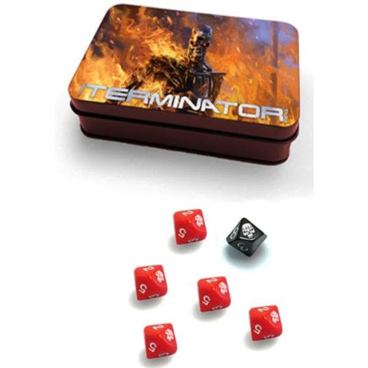 The Terminator RPG Core Rulebook - Limited Edition Dice Tin Set